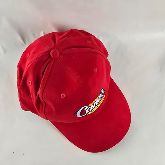 Raising Canes Hat Red Adjustable Chicken Fingers Restaurant Employee Promo Cap - Picture 3 of 9
